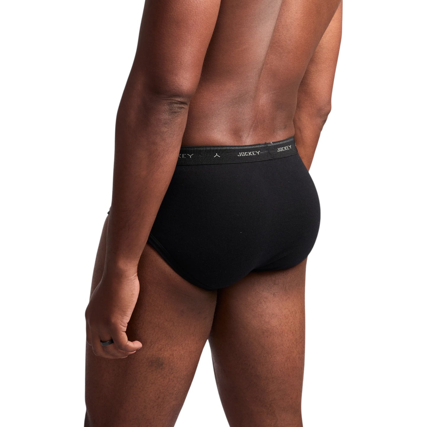 2 Pack X Jockey Mens Hipster Y-Front Brief Underwear - Black