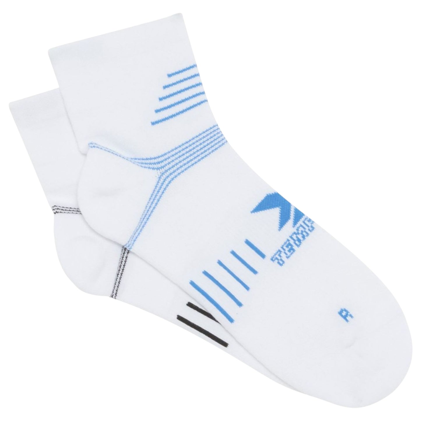 2 Pack Mens Bonds X-Temp Max Quarter Crew Socks White