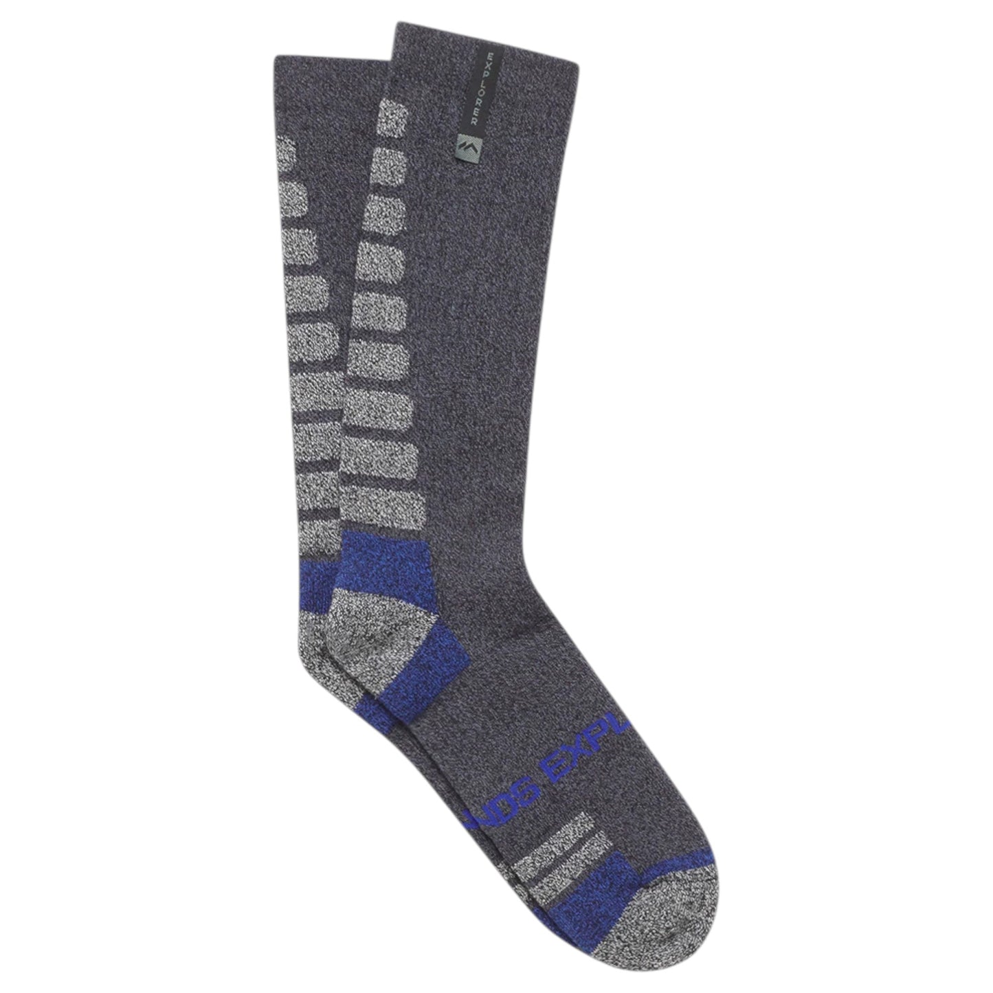 12 Pairs Mens Bonds Explorer Tech Crew Socks Grey/Blue
