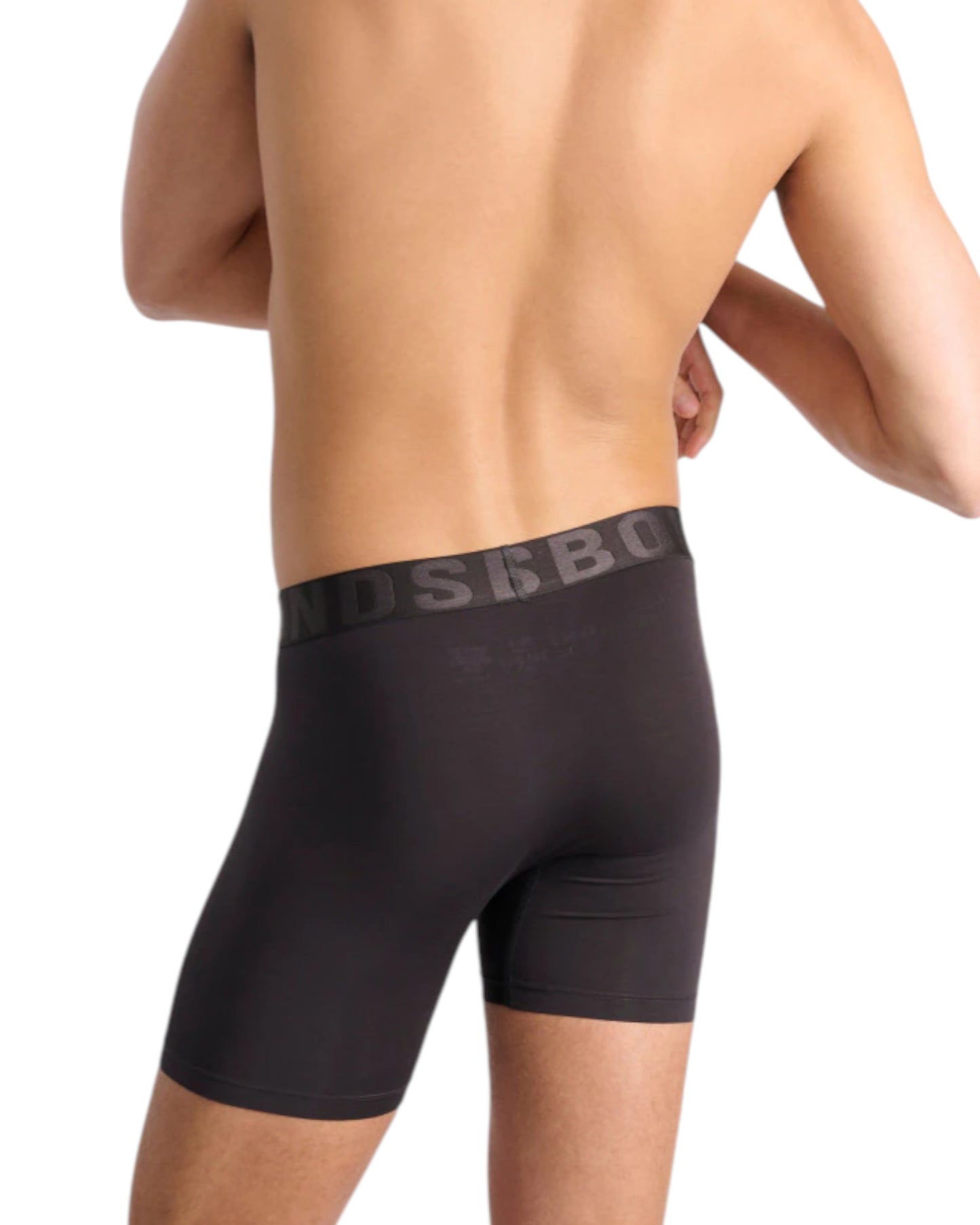 2 Pack Mens Bonds Chafe Off Trunks Underwear Red/Charcoal