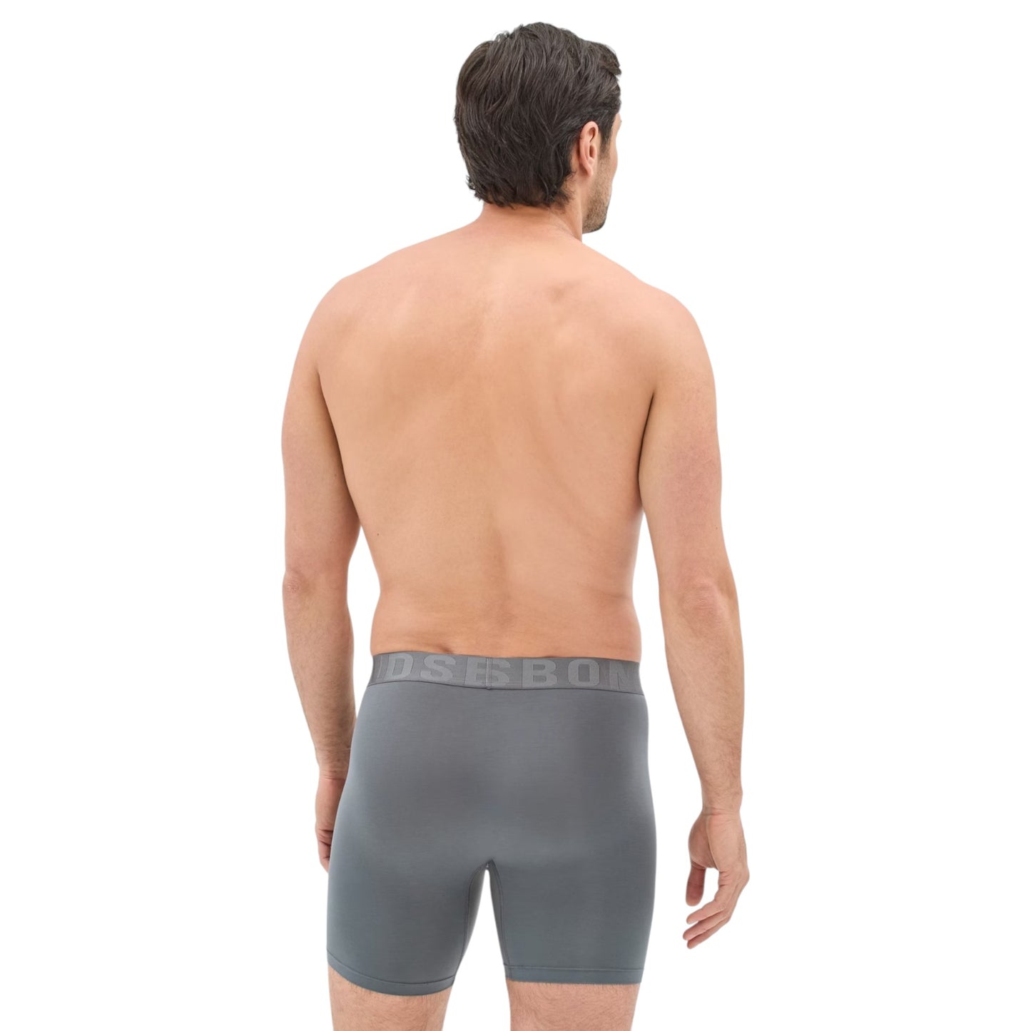 2 Pack Mens Bonds Chafe Off Trunks Underwear Light Blue/Grey