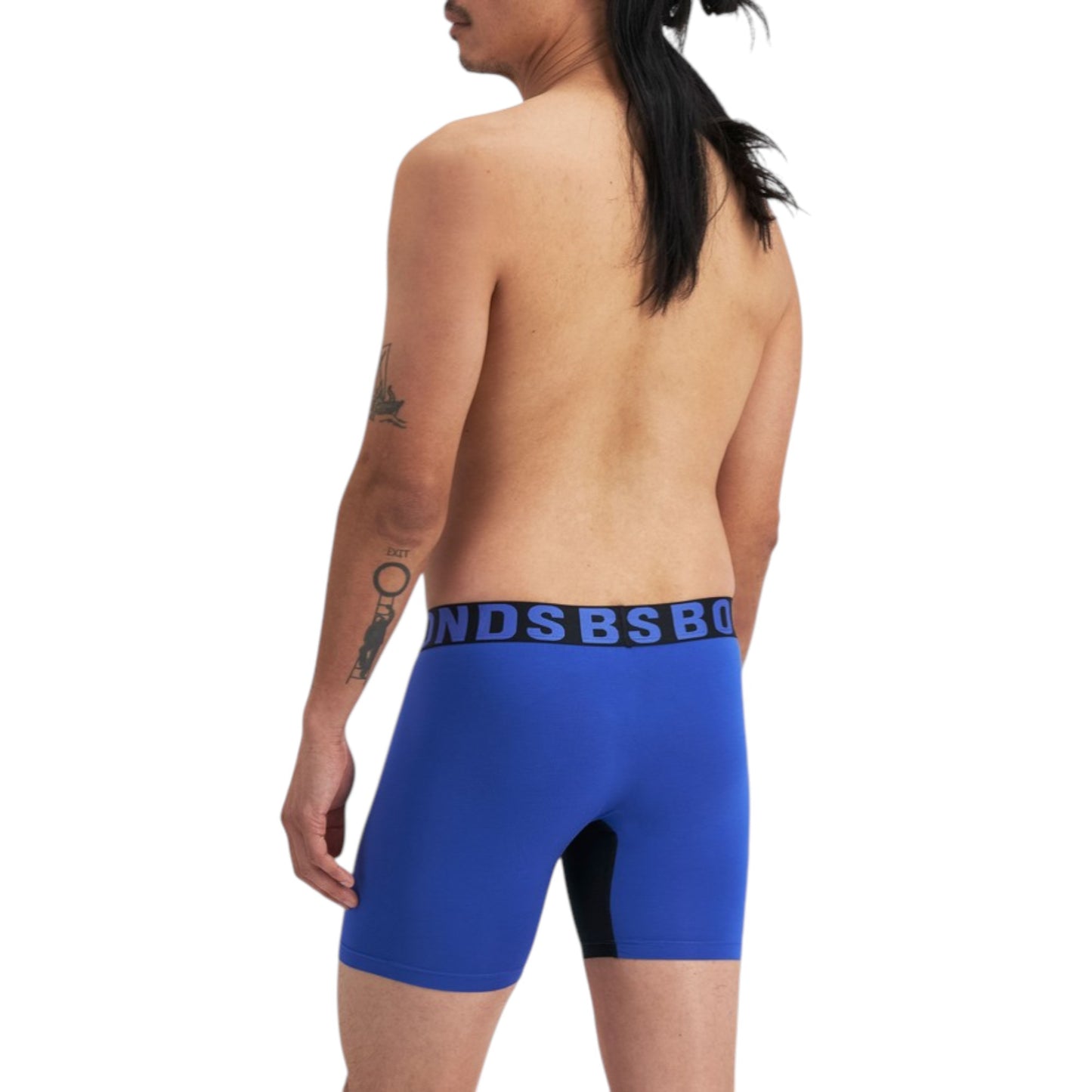 2 Pack Mens Bonds Chafe Off Trunks Underwear Multi