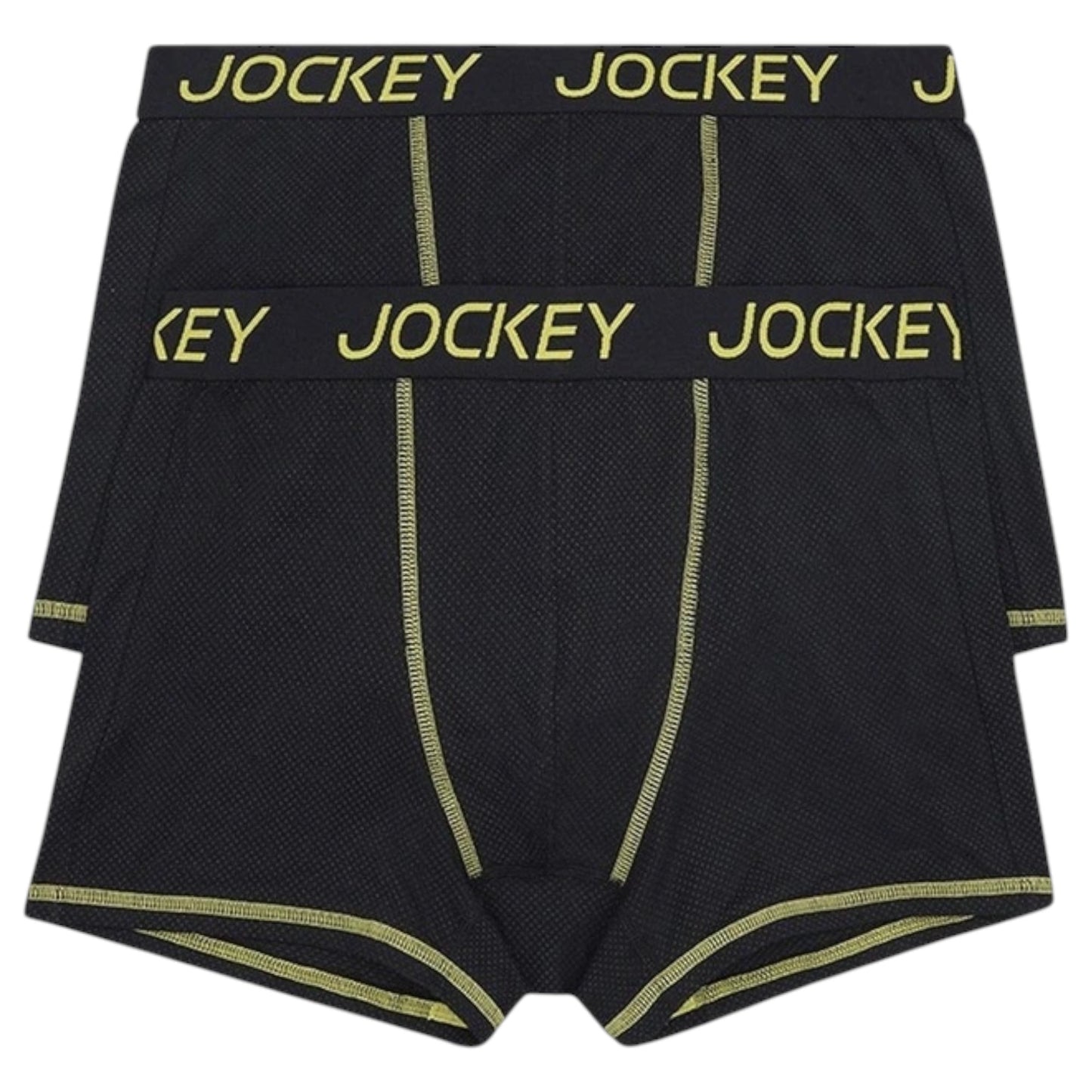 6 Pack Mens Jockey Performance Active Cotton Trunks Underwear Black