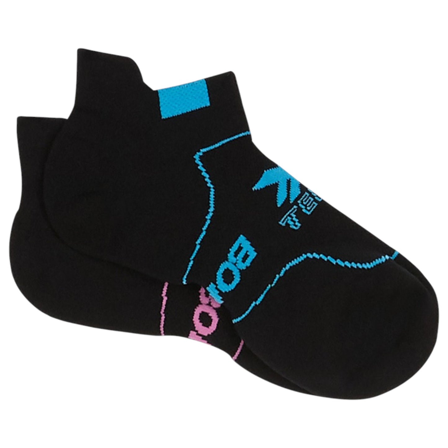 2 Pack Womens Bonds X-Temp Sport Max Low Cut Socks Black