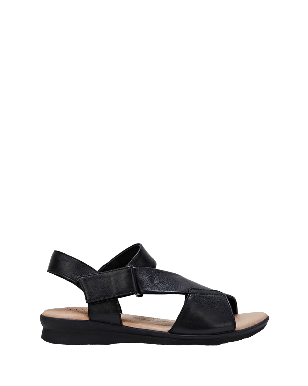 Womens Hush Puppies Nizki Sandals Black