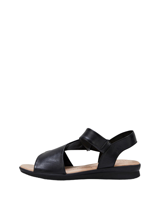 Womens Hush Puppies Nizki Sandals Black