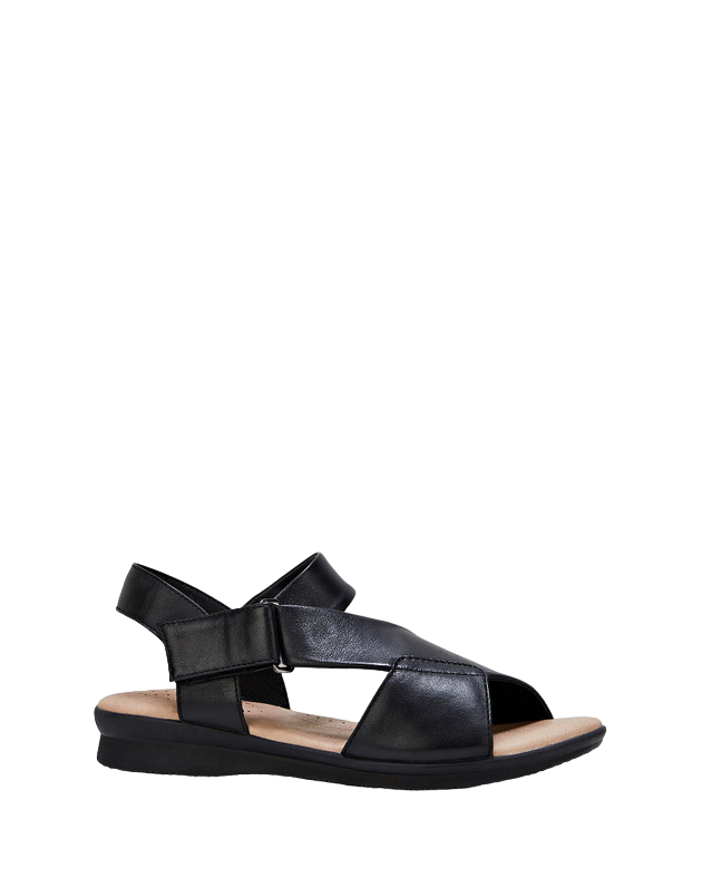 Womens Hush Puppies Nizki Sandals Black