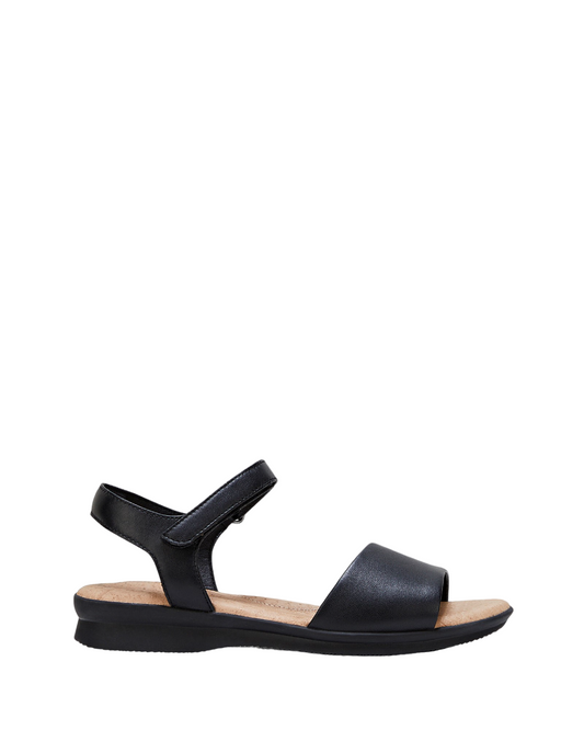 Womens Hush Puppies Nigella Pl Sandals Black