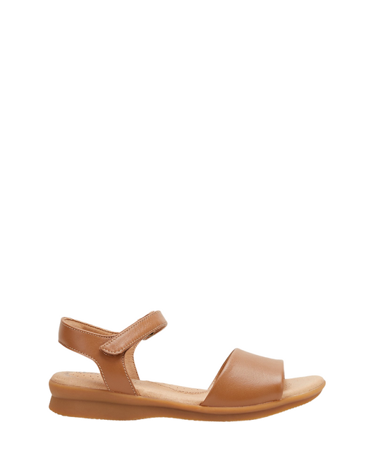 Womens Hush Puppies Nigella Pl Sandals Tan