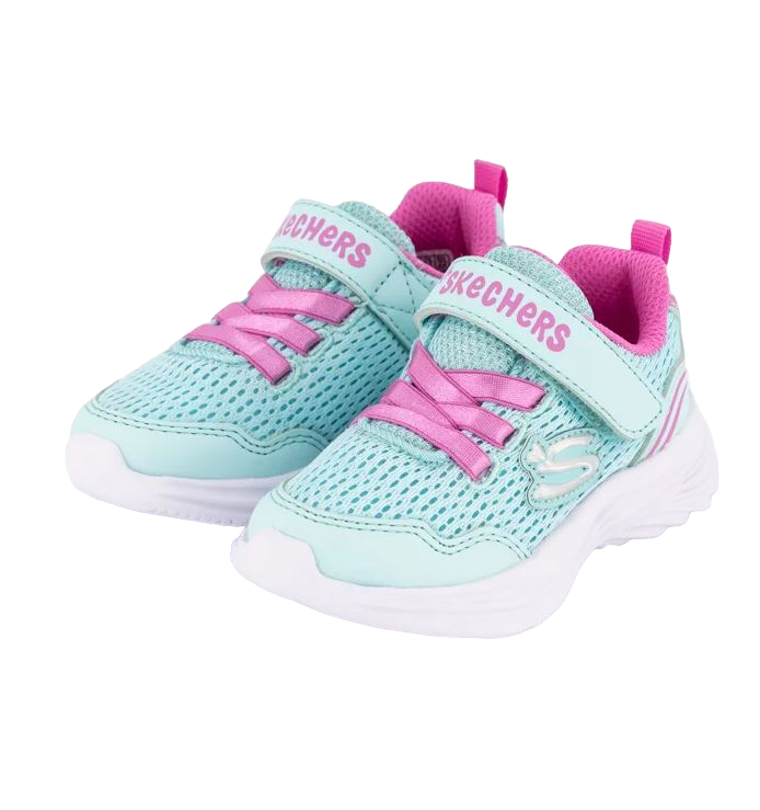 Infants Girls Skechers Dreamy Dancer - Sweet Energy Aqua/Pink Toddler Shoes