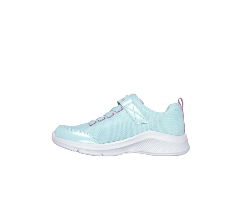 Kids Skechers Sole Swifters Aqua/ Pink Girls Sneakers