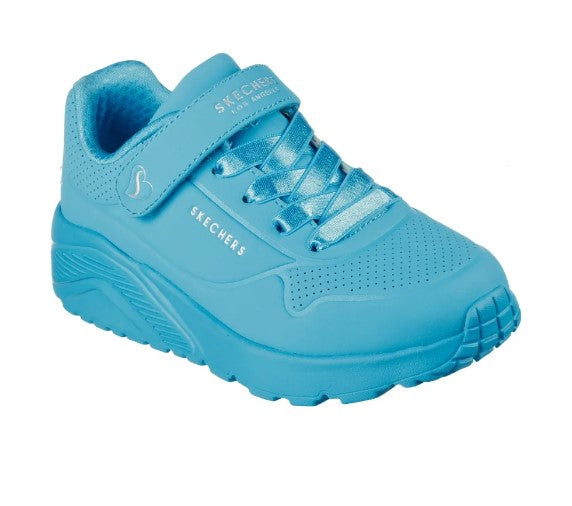 Kids Skechers Uno Lite Aqua Boys Sneaker Shoes