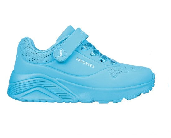 Kids Skechers Uno Lite Aqua Boys Sneaker Shoes