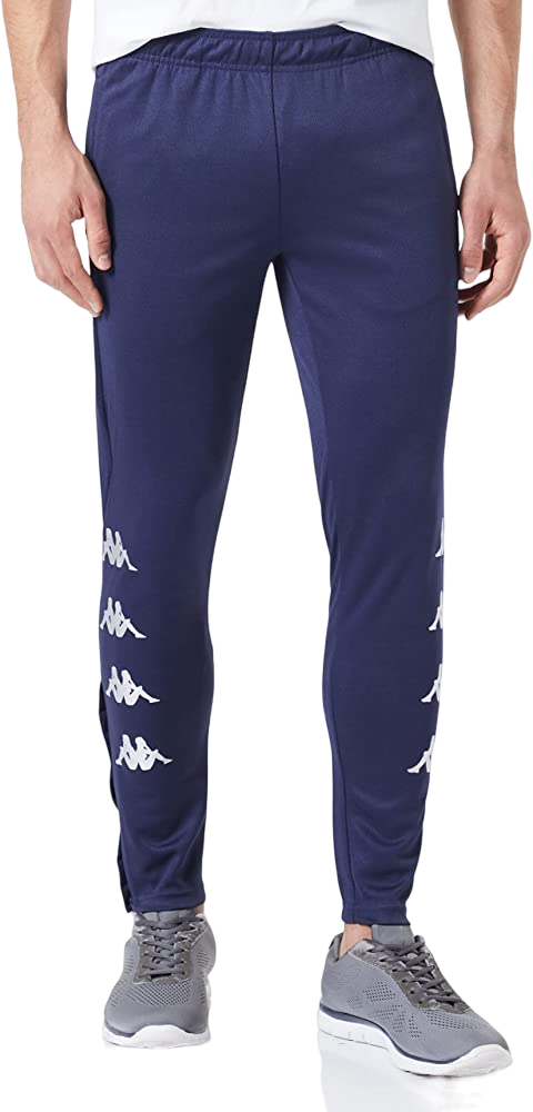 Mens Kappa Training Dolcedo Trackies Blue Marine