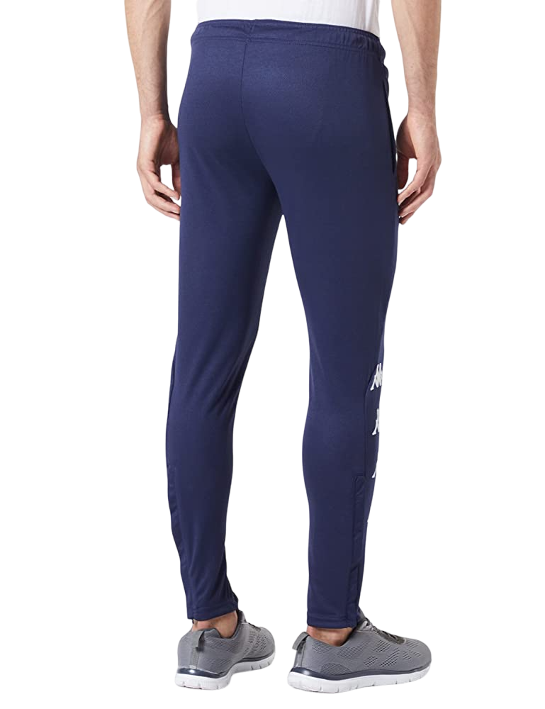 Mens Kappa Training Dolcedo Trackies Blue Marine