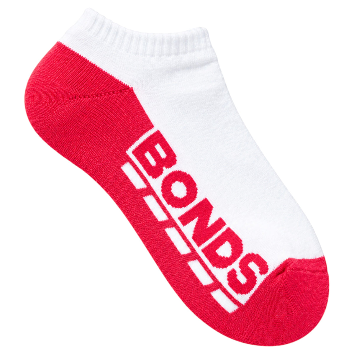 3 Pack Kids Girls Bonds Cushioned Low Cut Socks White/Pink/Aqua/Red