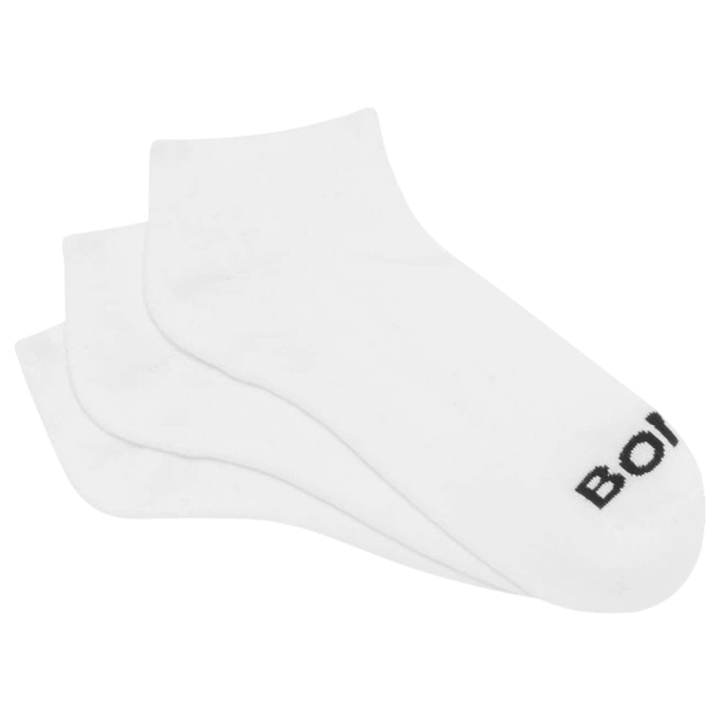 3 Pack Mens Bonds Cushioned Low Cut Socks White