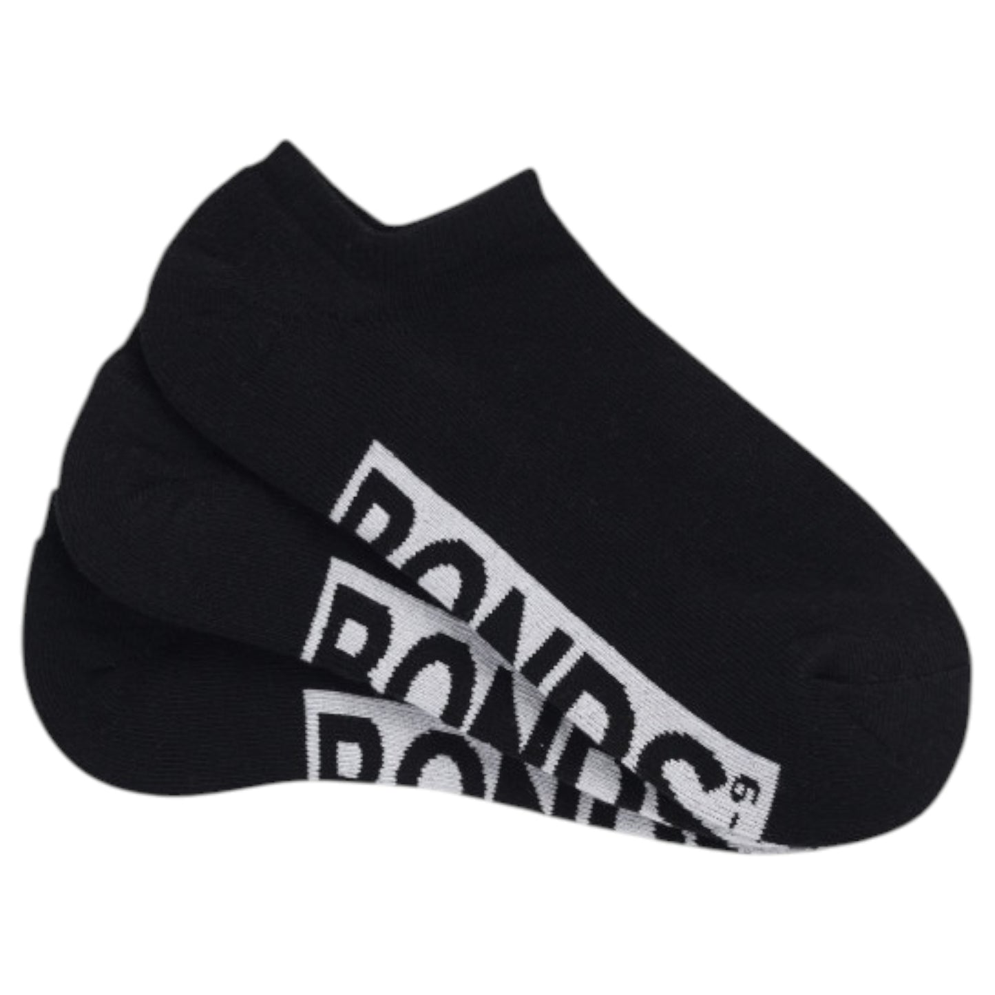12 Pack Mens Bonds Logo Cushioned No Show Socks Black