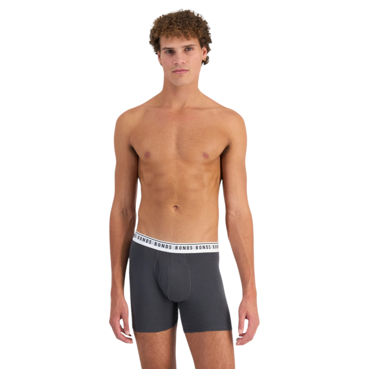 6 Pack Mens Bonds Cotton Stretch Trunks Underwear Navy/Grey/Maroon