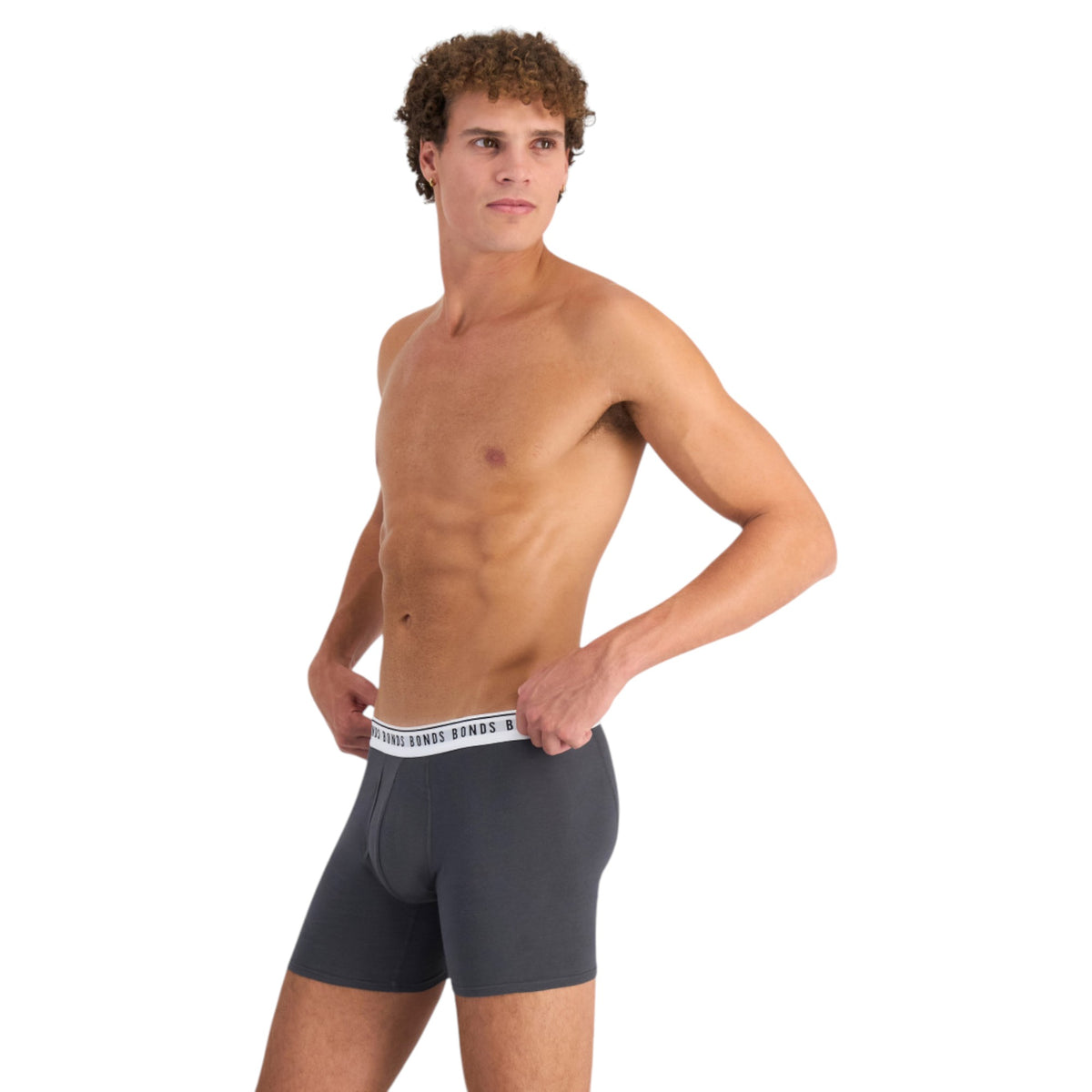 6 Pack Mens Bonds Cotton Stretch Trunks Underwear Navy/Grey/Maroon
