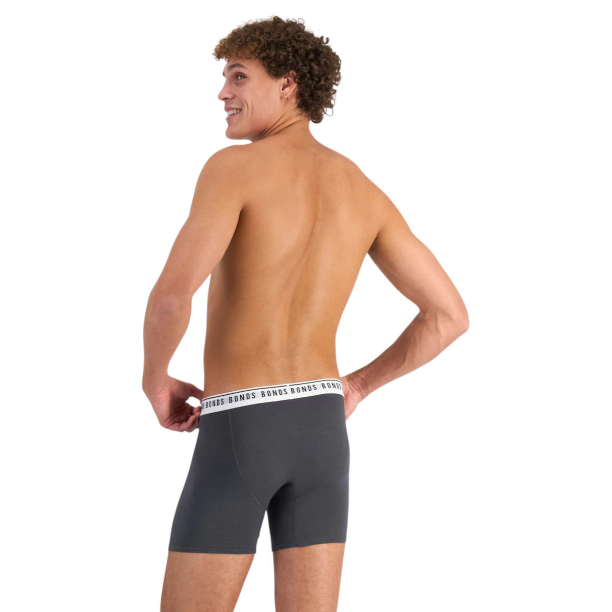 6 Pack Mens Bonds Cotton Stretch Trunks Underwear Navy/Grey/Maroon