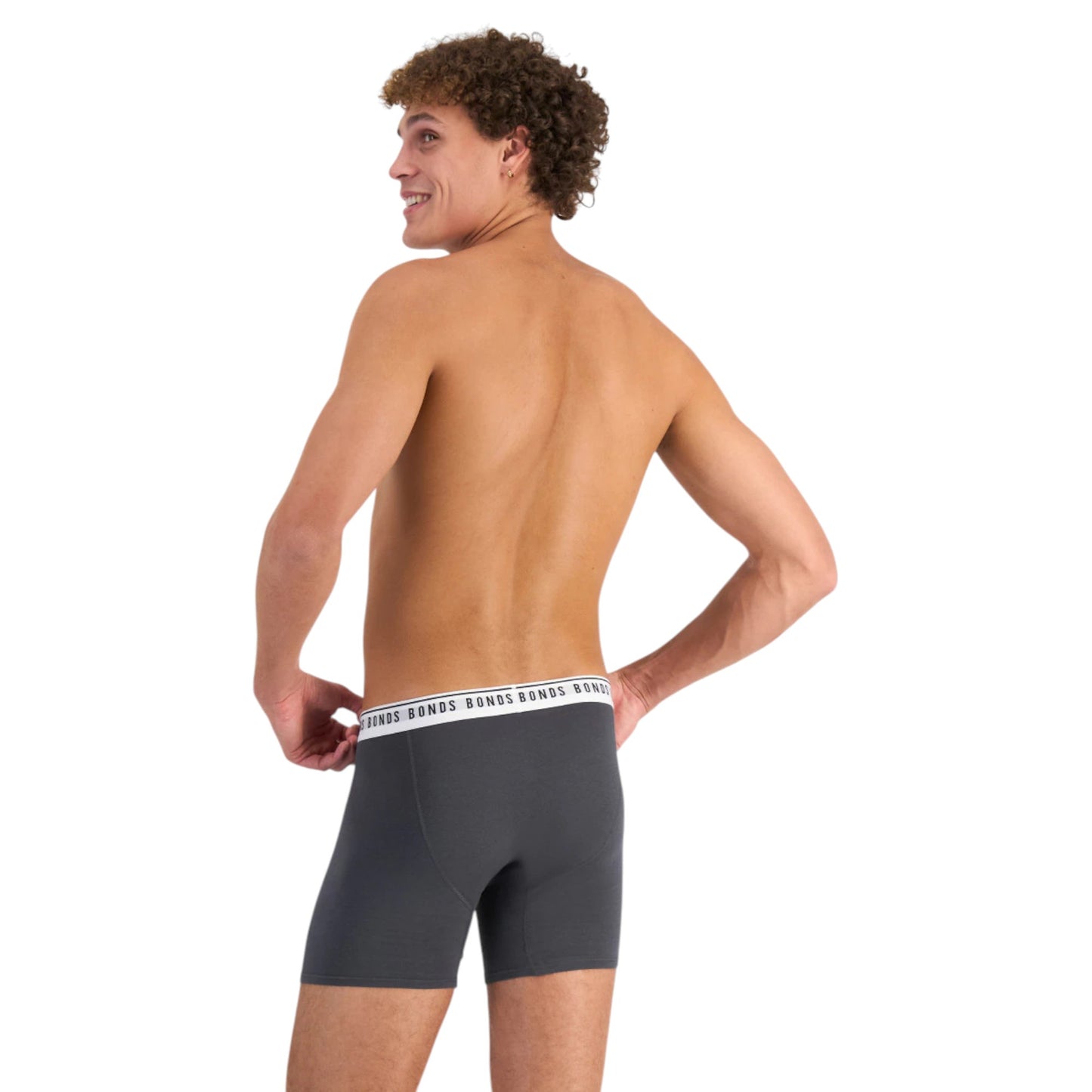 6 Pack Mens Bonds Cotton Stretch Trunks Underwear Navy/Grey/Maroon