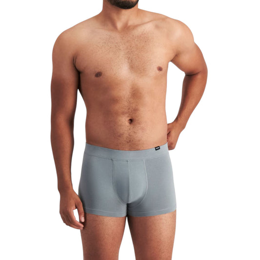 3 Pack Mens Bonds Everyday Encased Trunks Underwear Grey/Black/Blue