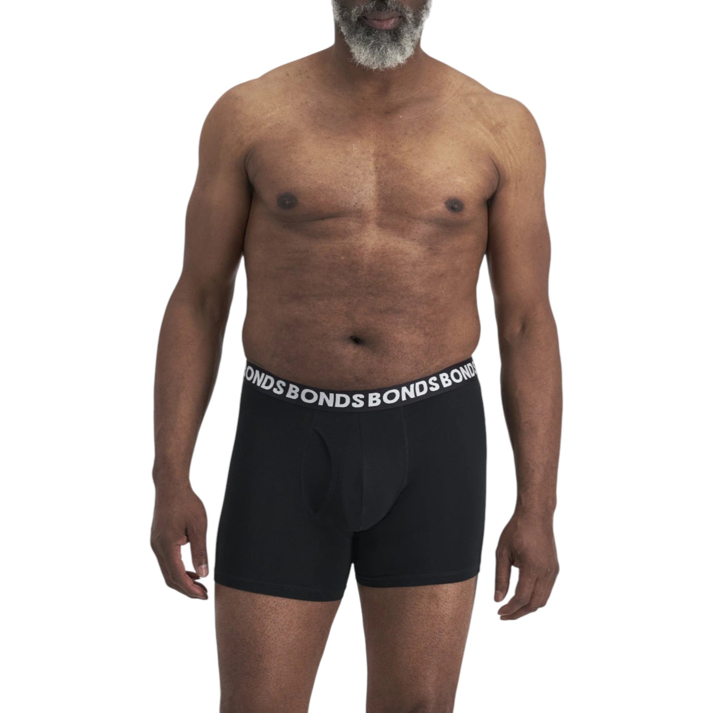 6 Pack Mens Bonds Everyday Mid Trunks Underwear Navy/Khaki/Black