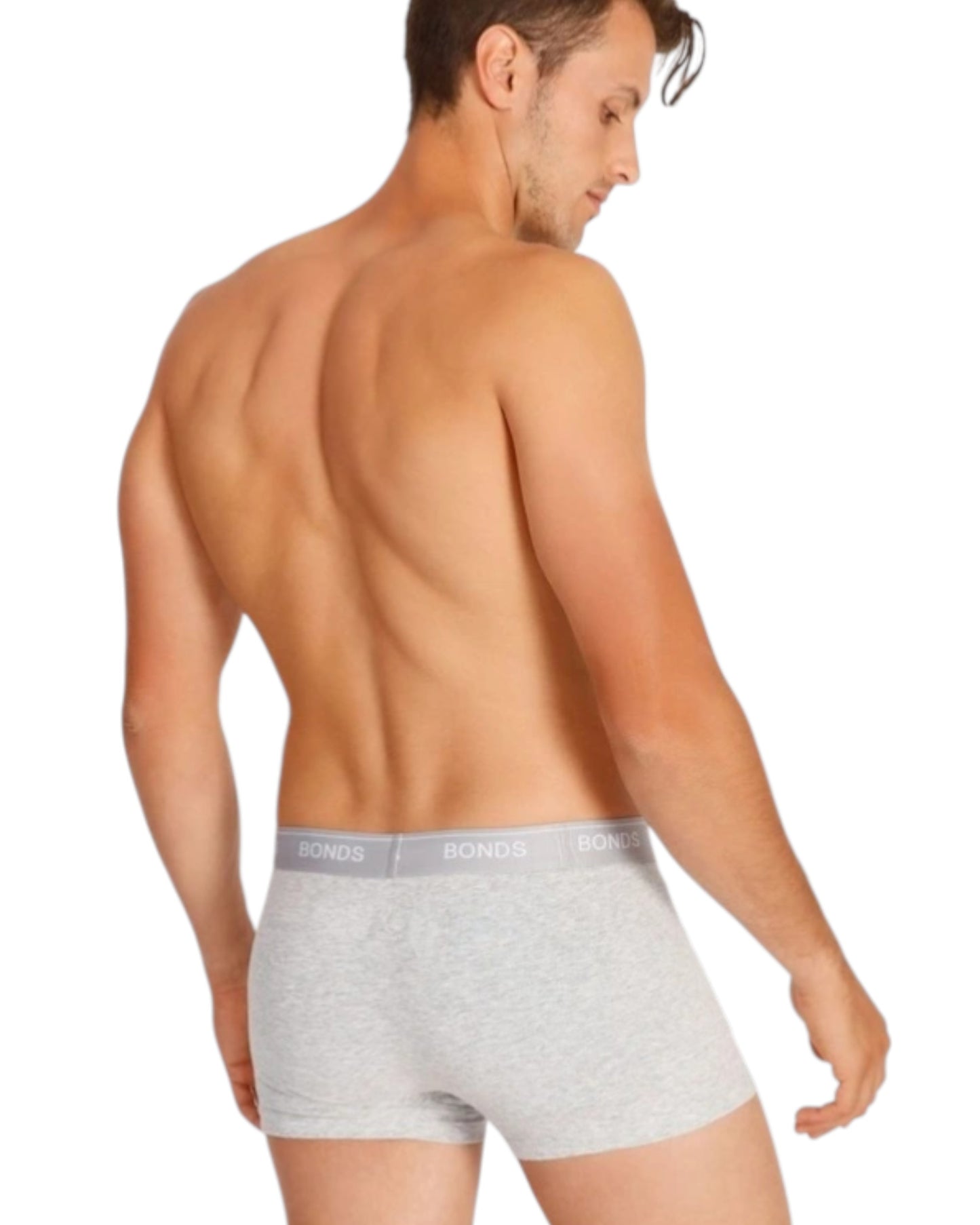 3 Pack Mens Bonds Guyfront Trunk Trunks Underwear Navy/Grey