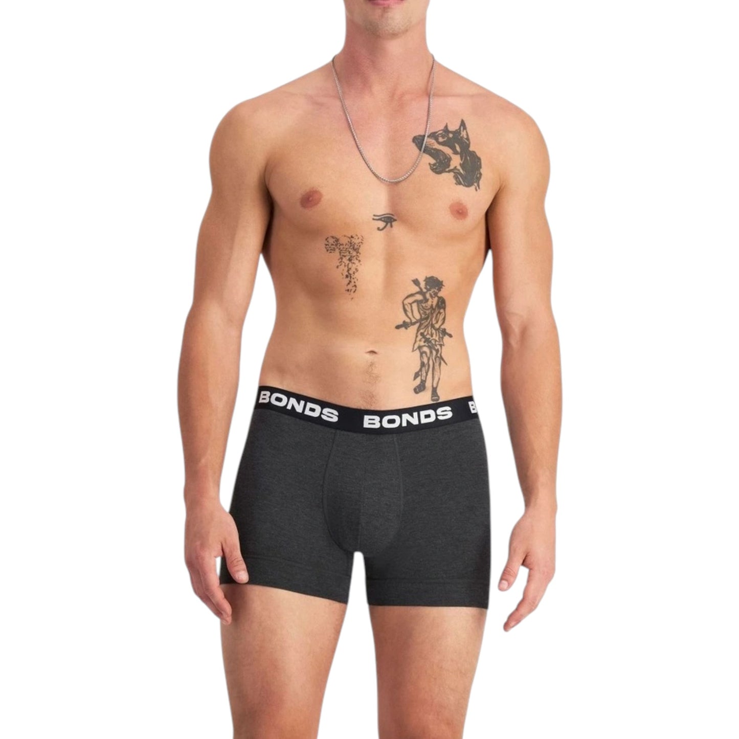 3 Pack Mens Bonds Total Package Trunks Underwear Multi