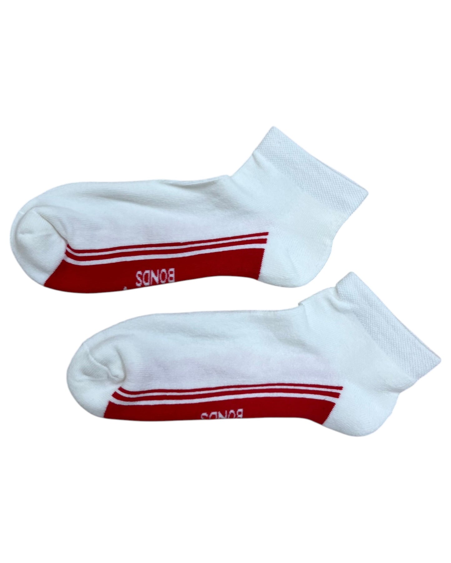 12 Pack Mens Bonds Stretchables Cushioned Low Cut Socks White