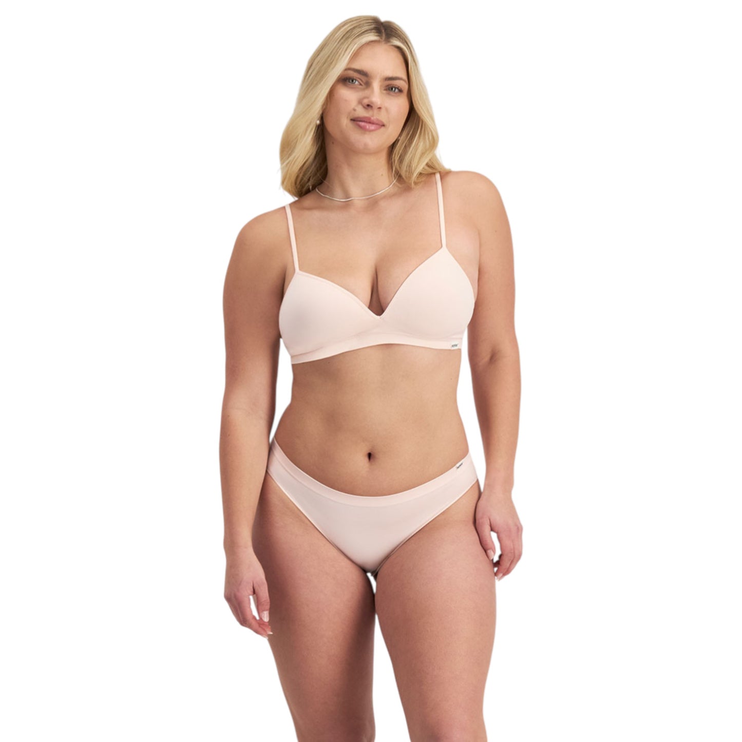3 Pack Womens Bonds Seamless Match Its Bikini Briefs Underwear Nude