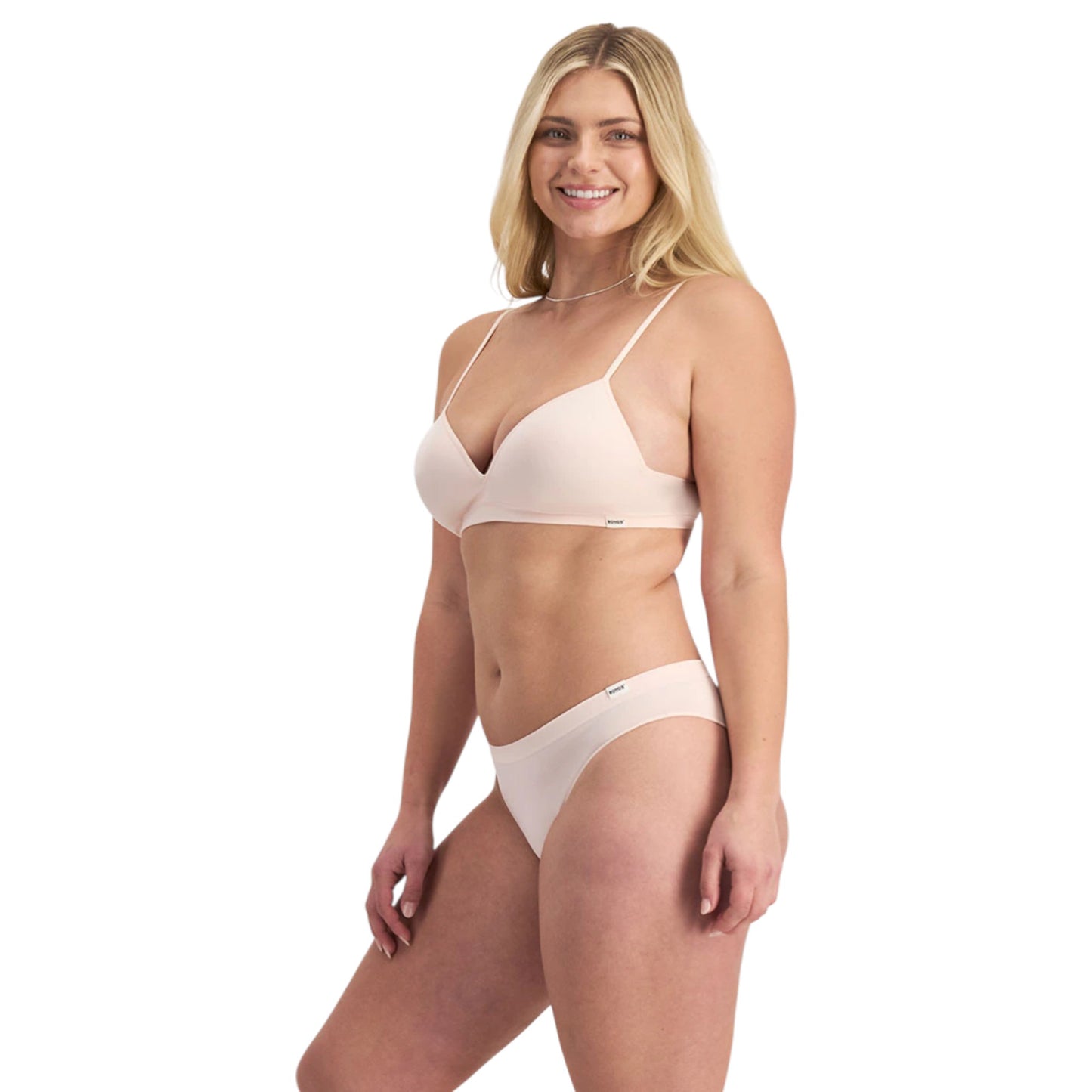 3 Pack Womens Bonds Seamless Match Its Bikini Briefs Underwear Nude