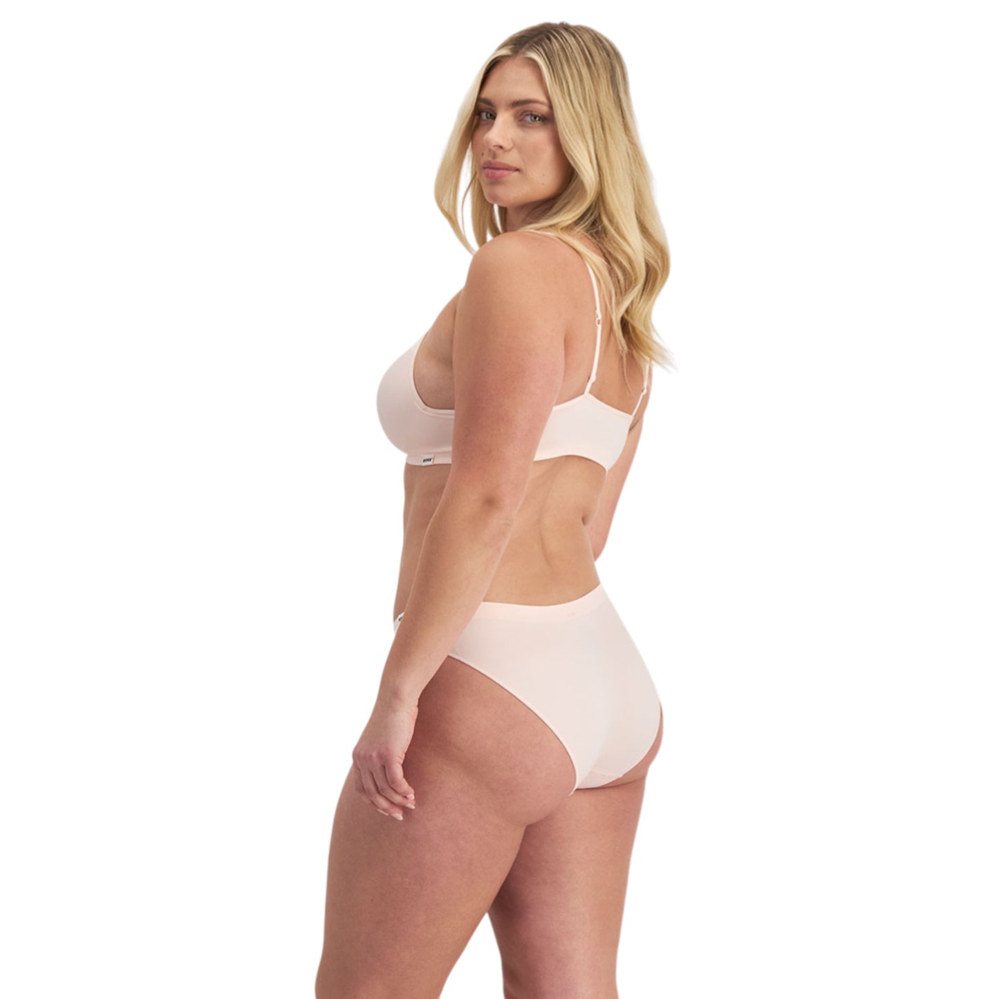 3 Pack Womens Bonds Seamless Match Its Bikini Briefs Underwear Nude