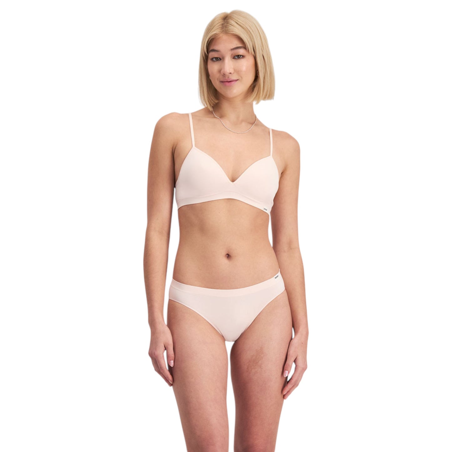 3 Pack Womens Bonds Seamless Match Its Bikini Briefs Underwear Nude