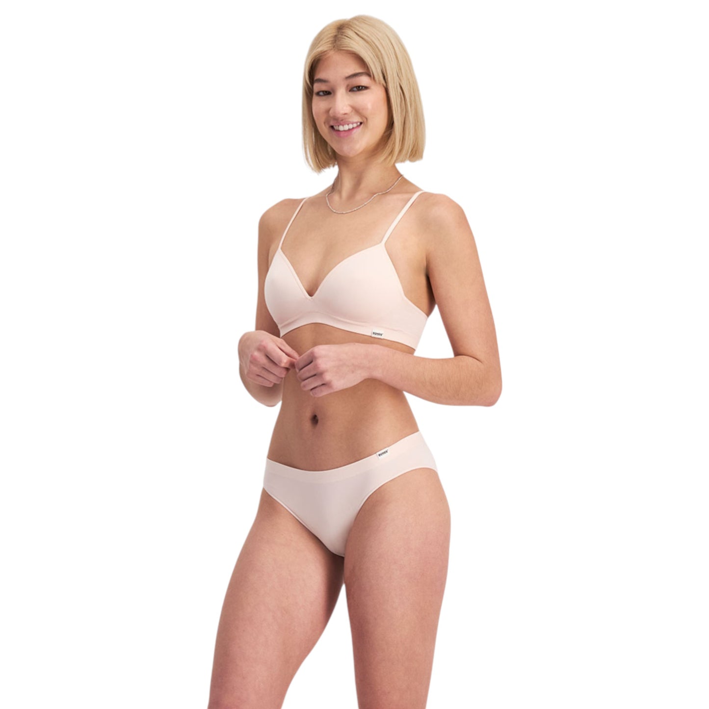 3 Pack Womens Bonds Seamless Match Its Bikini Briefs Underwear Nude