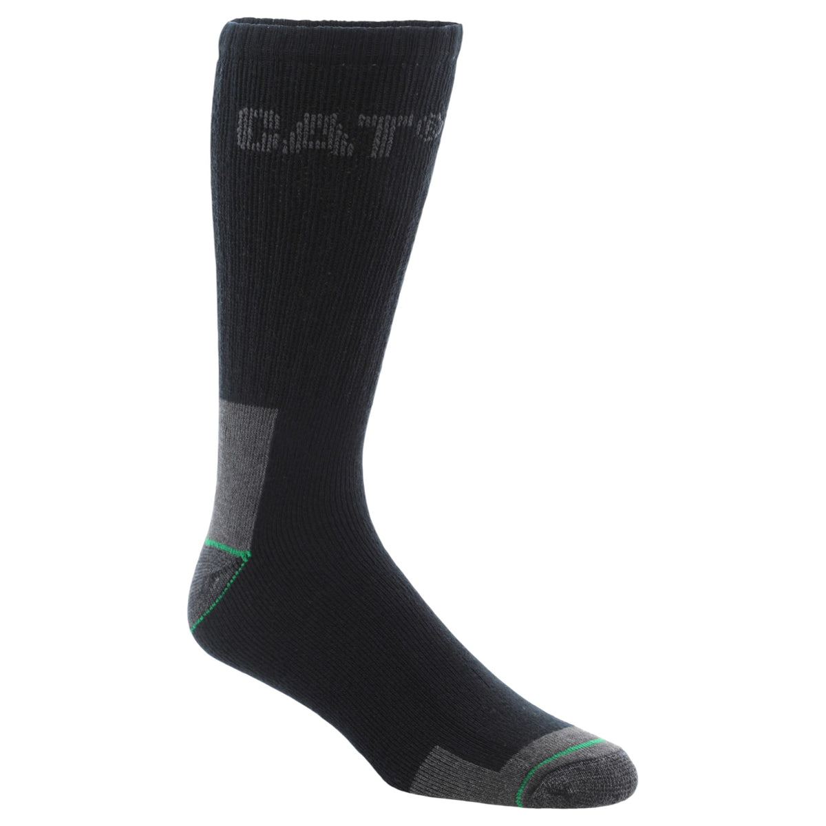 3 Pack Mens Caterpillar Bamboo Work Crew Socks Black