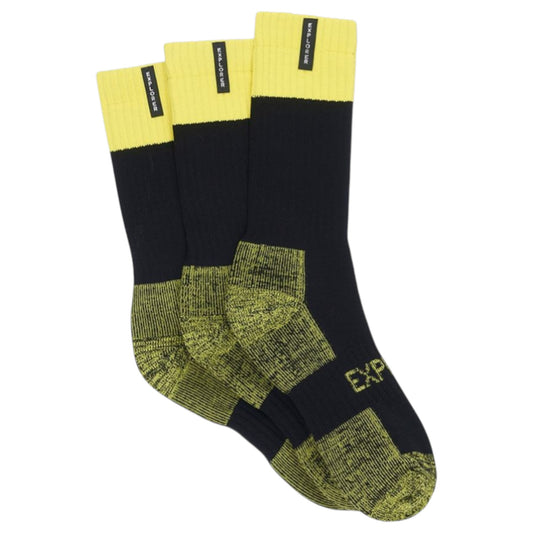 3 Pack Mens Bonds Tough Work Cotton Crew Socks White