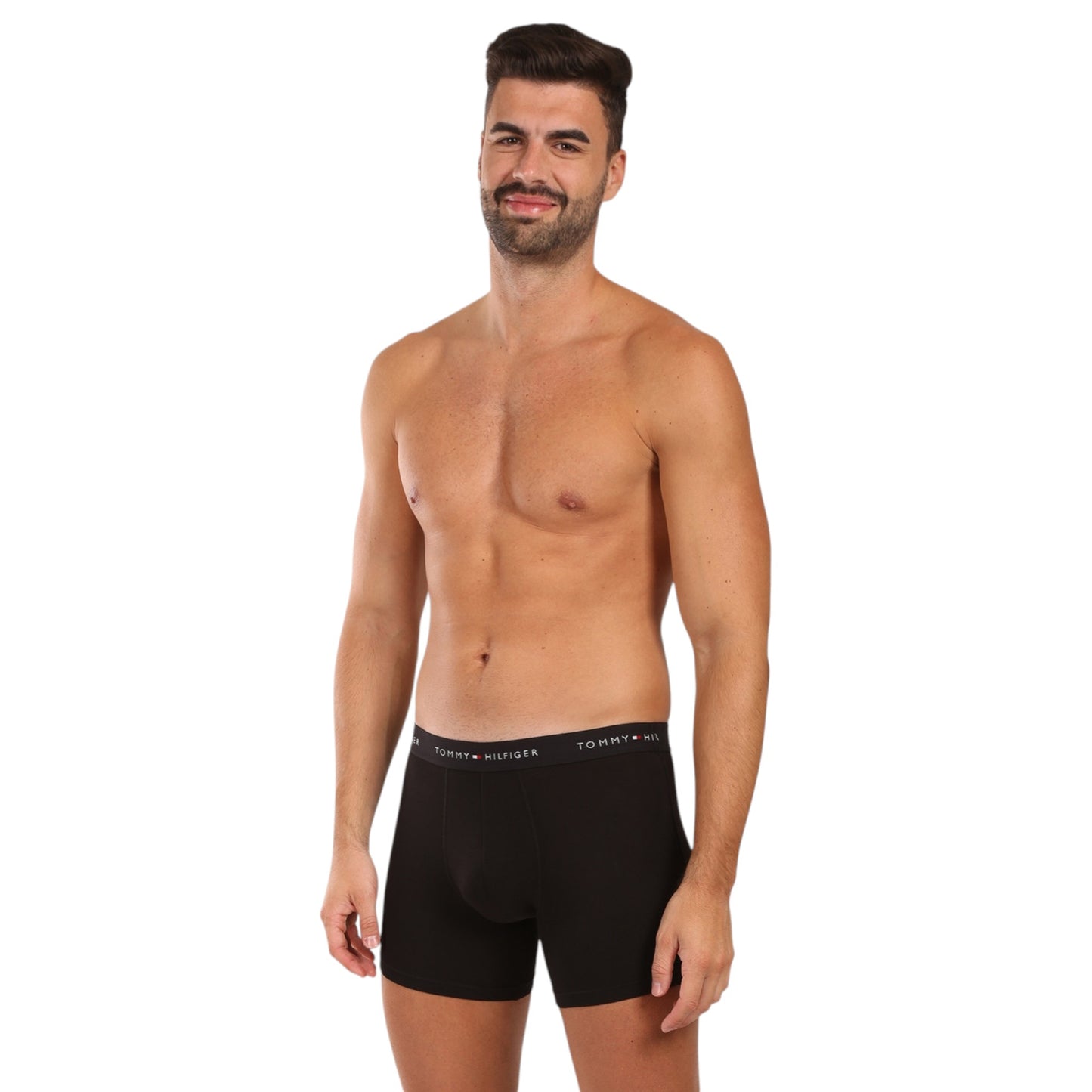 3 Pack Mens Tommy Hilfiger Essential Trunks Underwear Black
