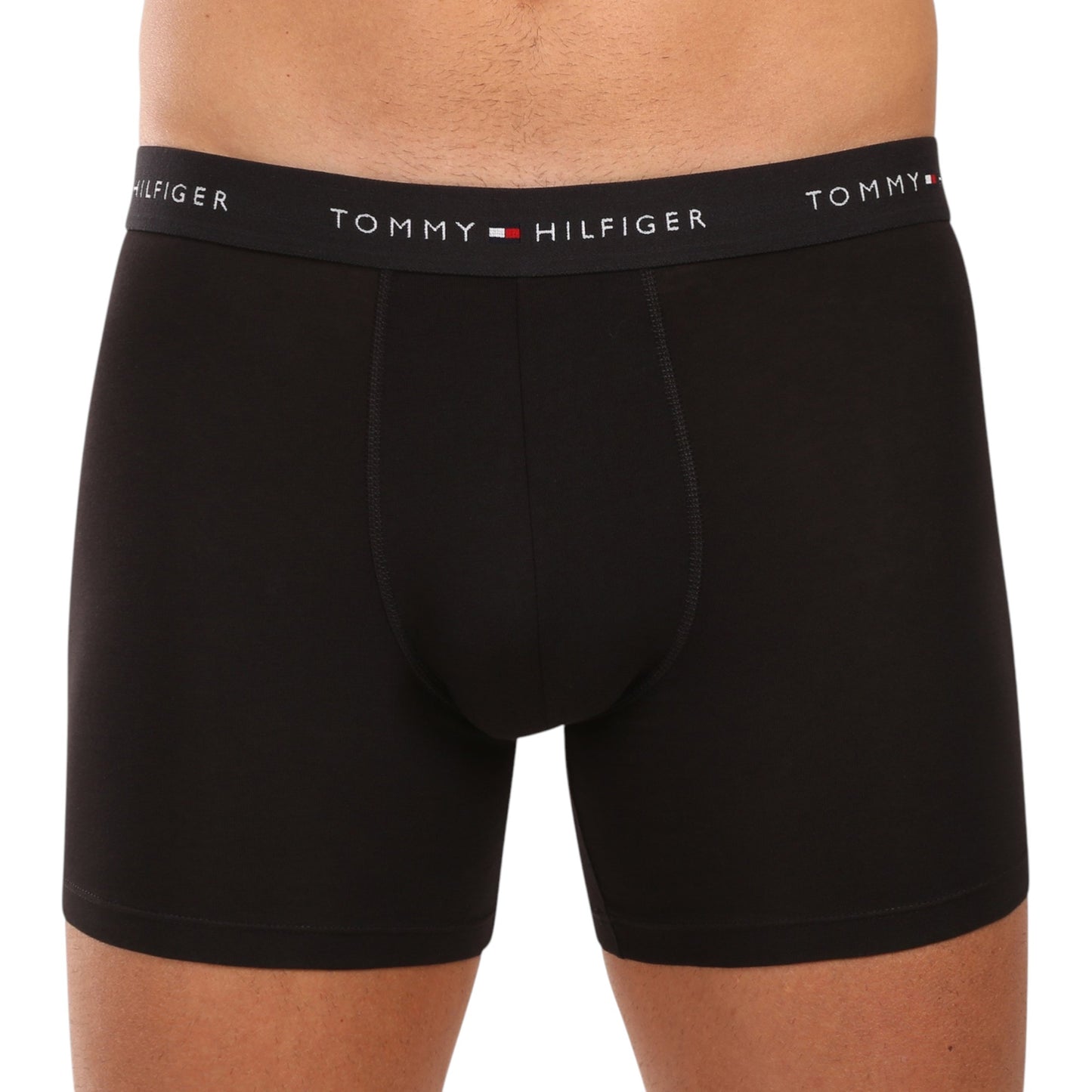 3 Pack Mens Tommy Hilfiger Essential Trunks Underwear Black