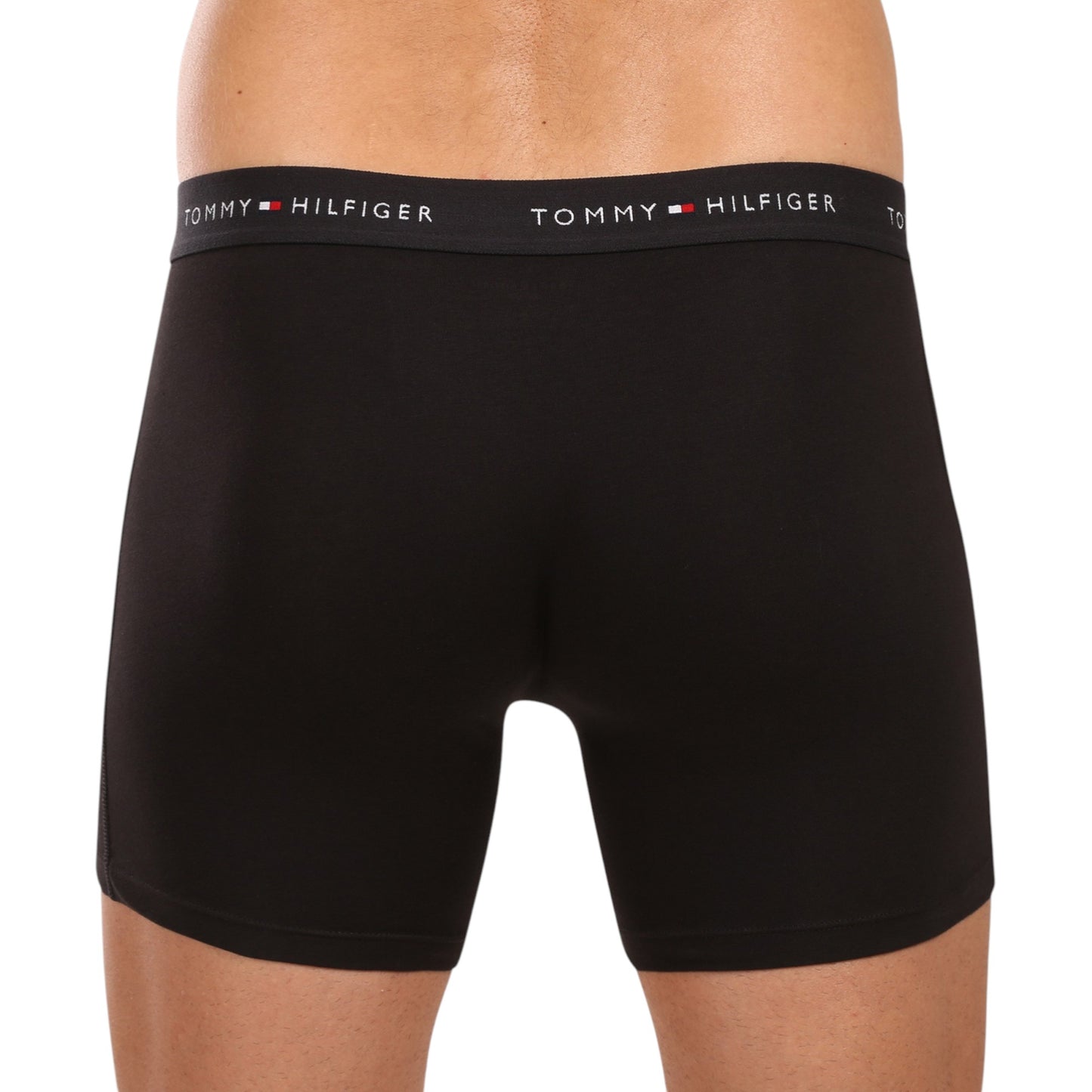 3 Pack Mens Tommy Hilfiger Essential Trunks Underwear Black