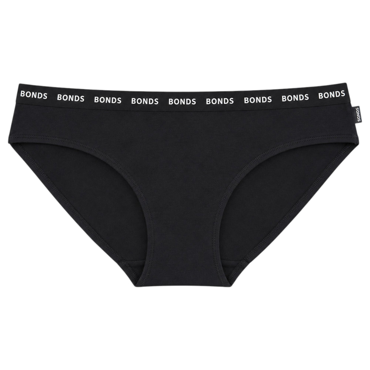 3 Pack Womens Bonds Everyday Bikini Briefs Underwear Black