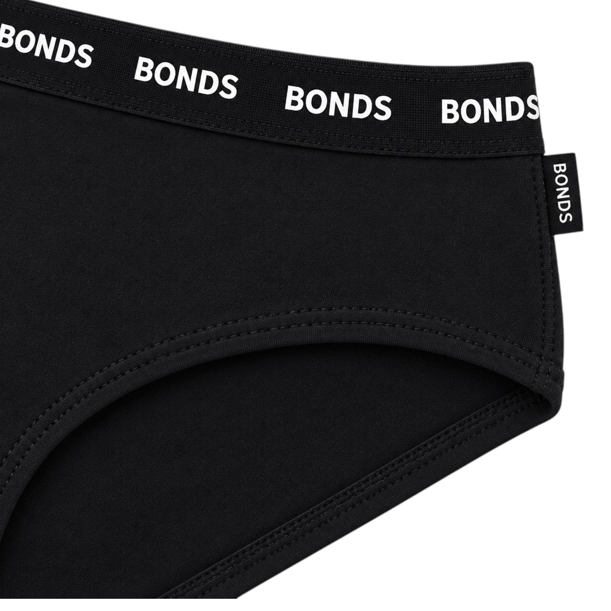 3 Pack Womens Bonds Everyday Bikini Briefs Underwear Black