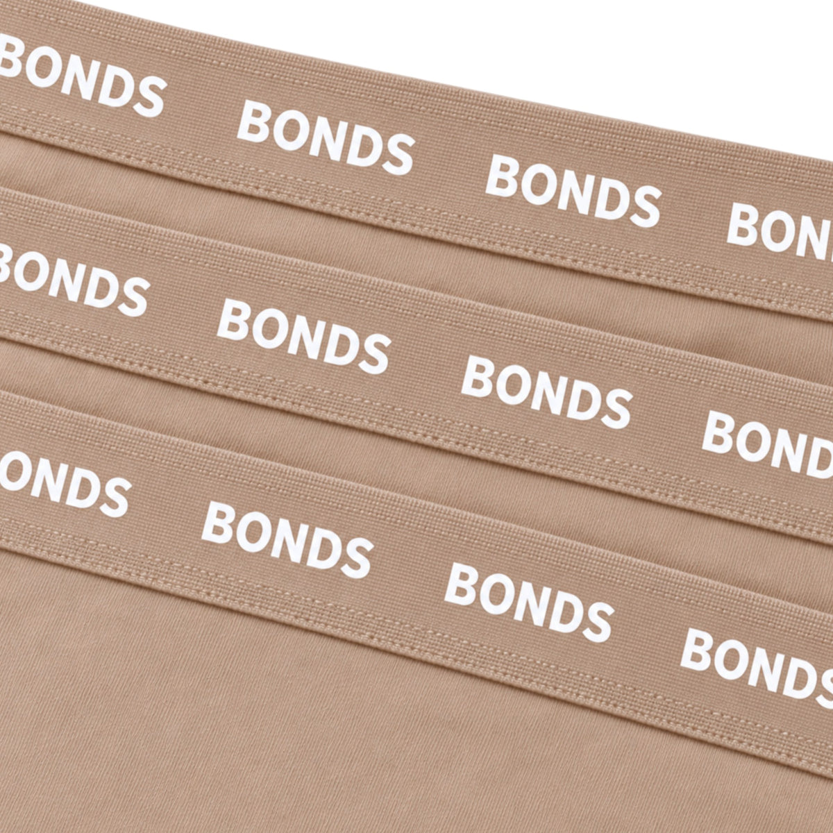 3 Pack Womens Bonds Everyday Bikini Briefs Underwear Natural