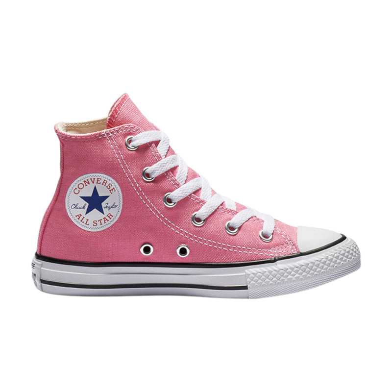 Unisex Kids Converse Chuck Taylor All Star Pink High Top Casual Shoes