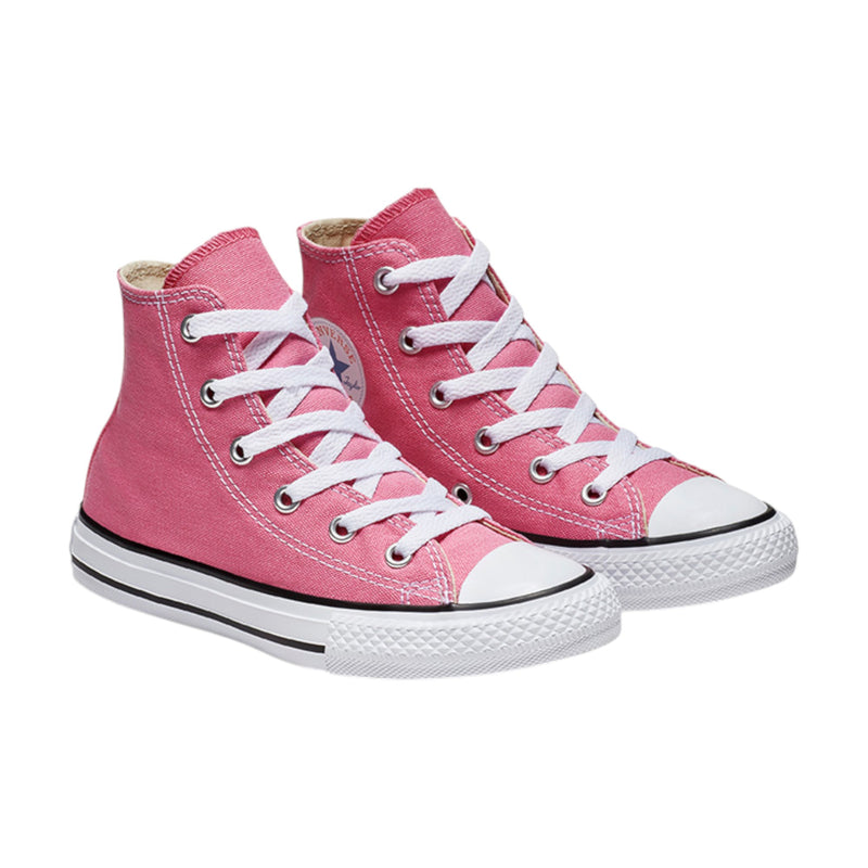 Unisex Kids Converse Chuck Taylor All Star Pink High Top Casual Shoes