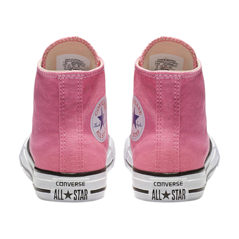 Unisex Kids Converse Chuck Taylor All Star Pink High Top Casual Shoes