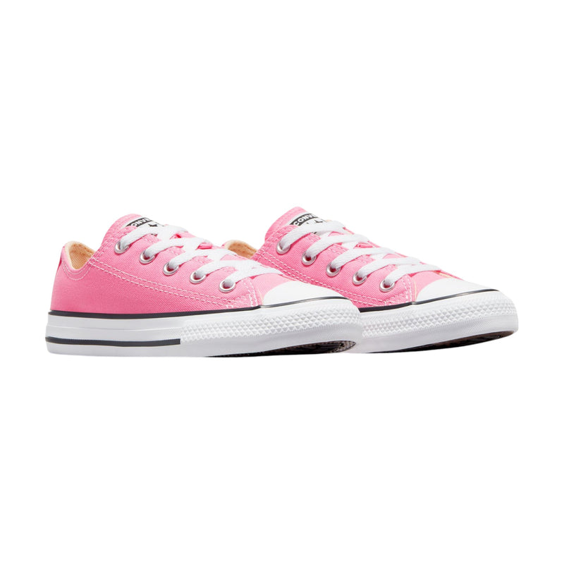 Unisex Kids Converse Chuck Taylor All Star Pink Low Top Casual Shoes