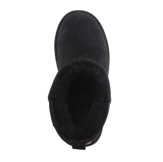 Ugg Boots Sude Womens Leather Sheepskin Grosby Jillaroo Black Slippers