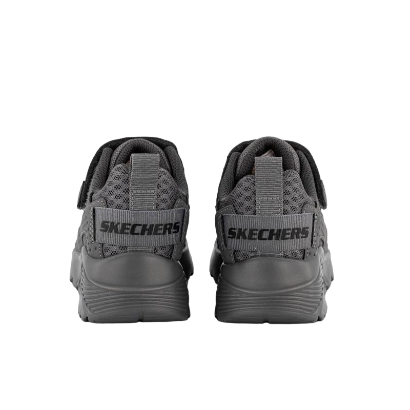 Kids Skechers Uno Lite - Zelton Charcoal Boys Sneaker Shoes